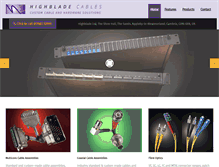Tablet Screenshot of highblade-cables.co.uk